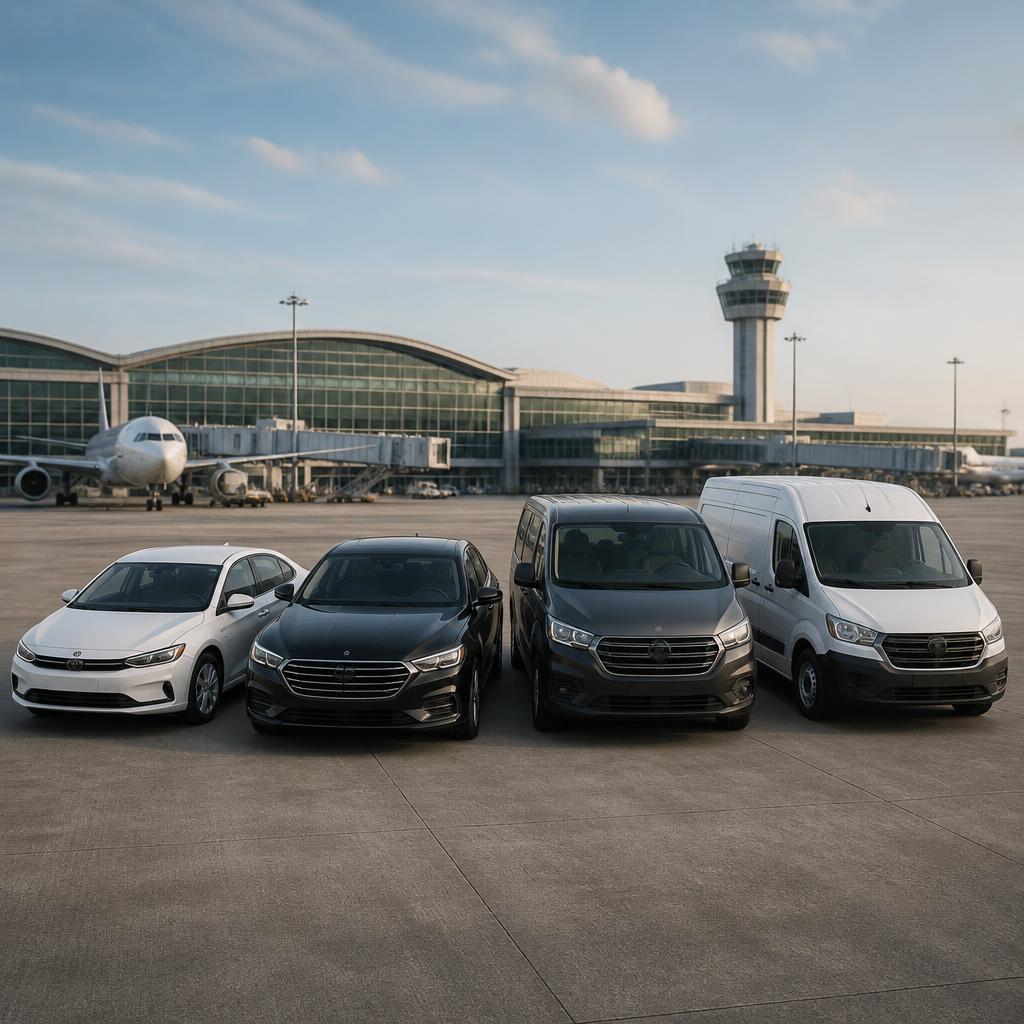 Rental vehicles near airport